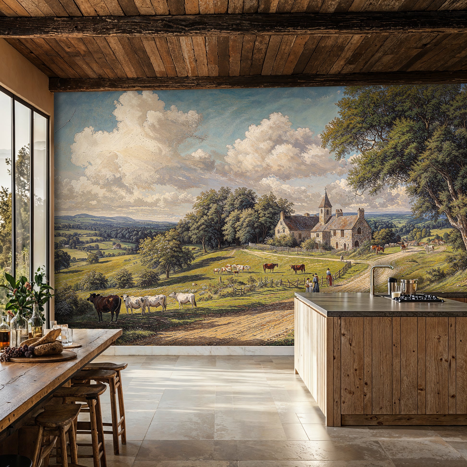 Landscape Country Wall Mural